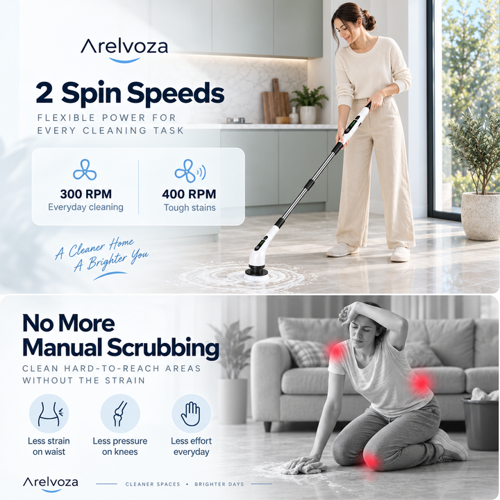Arelvoza PowerScrub™